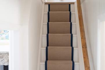 As is traditional in Cornish cottages, the stairs are very steep so please take care.
