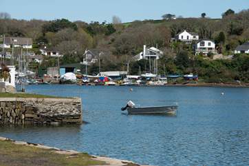 The pretty quayside at Point.