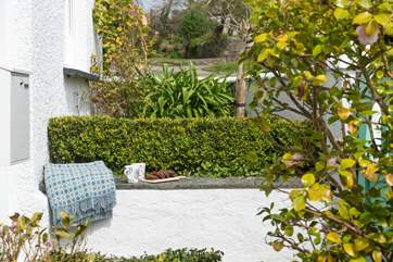Sit in the sun outside the front door and enjoy the blissful view.