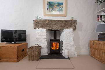 The fabulous wood-burner.