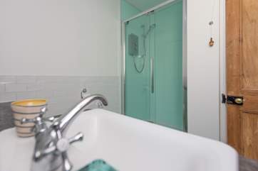 Take a refreshing shower after a busy beach day.
