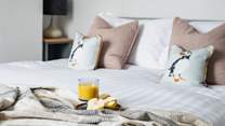 Each bedroom has been styled beautifully.