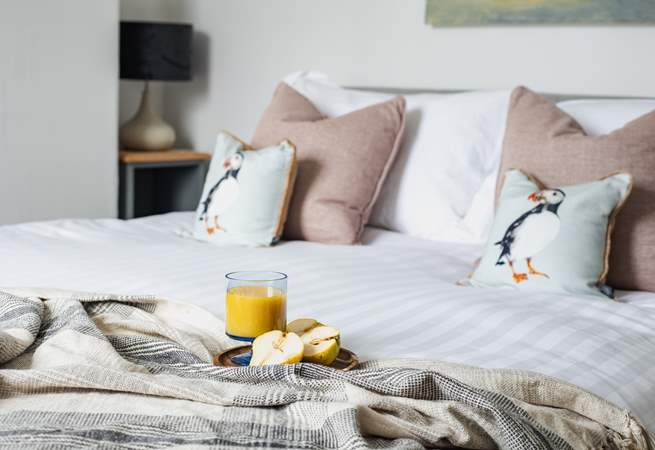 Each bedroom has been styled beautifully.