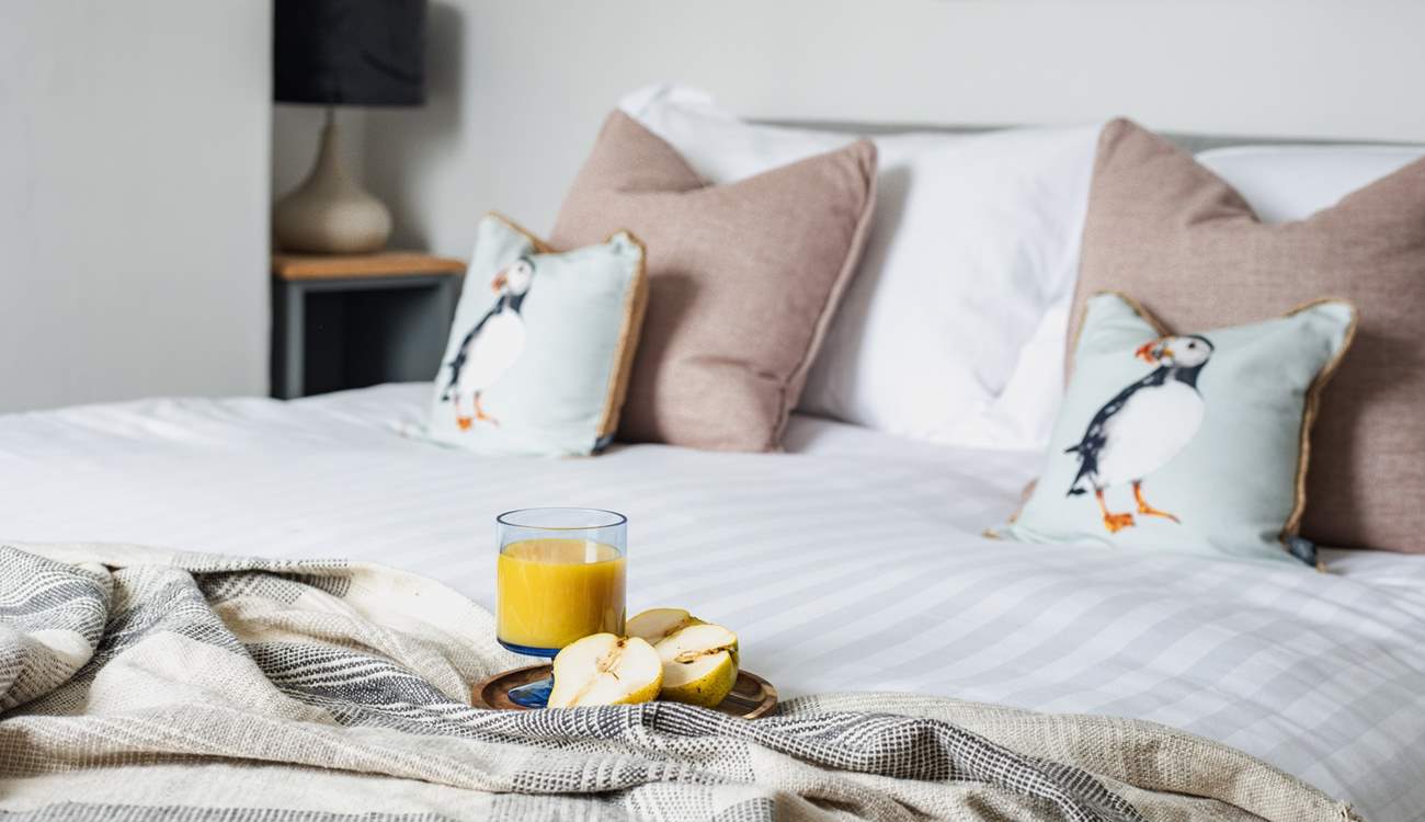 Each bedroom has been styled beautifully.