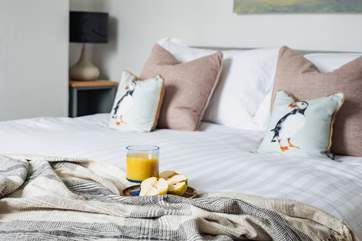 Each bedroom has been styled beautifully.