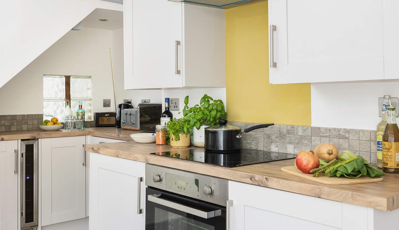 The kitchen/diner has all the equipment you'll need.