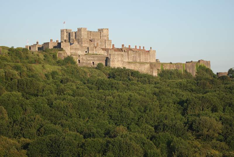 Dover Castle is incredible and dominates the skyline – an English Heritage Castle that takes a day to explore and overlooks the sea.