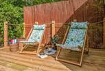 Sit back and soak up the Sussex sunshine from the beautiful raised deck. 