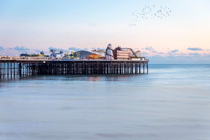 Such as Brighton with its eclectic array of independents and famous pier.