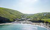 Looking back at Crackington Haven. - Thumbnail Image