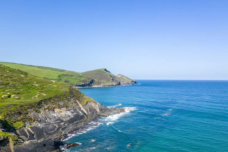 Why not head off north or south and enjoy the coast paths!