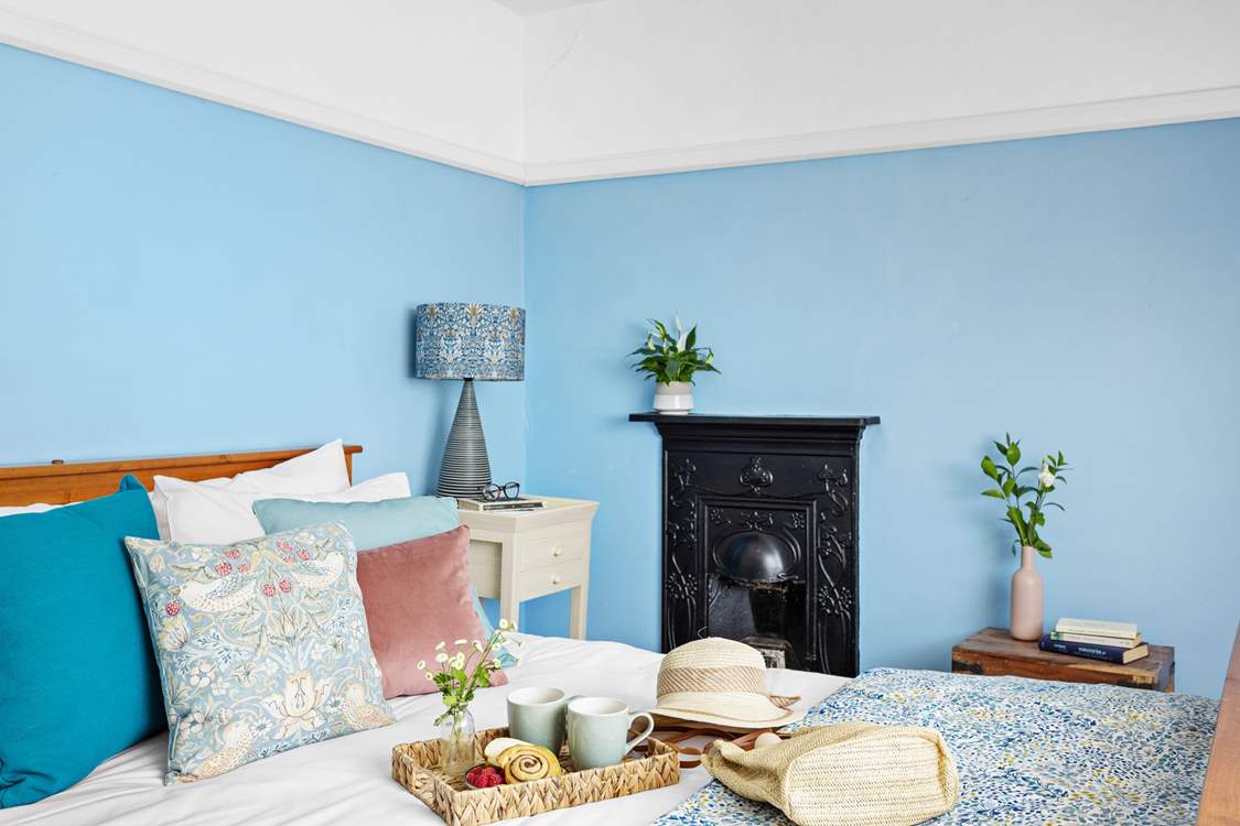 Tucked away you will find bedroom 7. It has the cutest of views across lovely countryside and skies that run for miles.