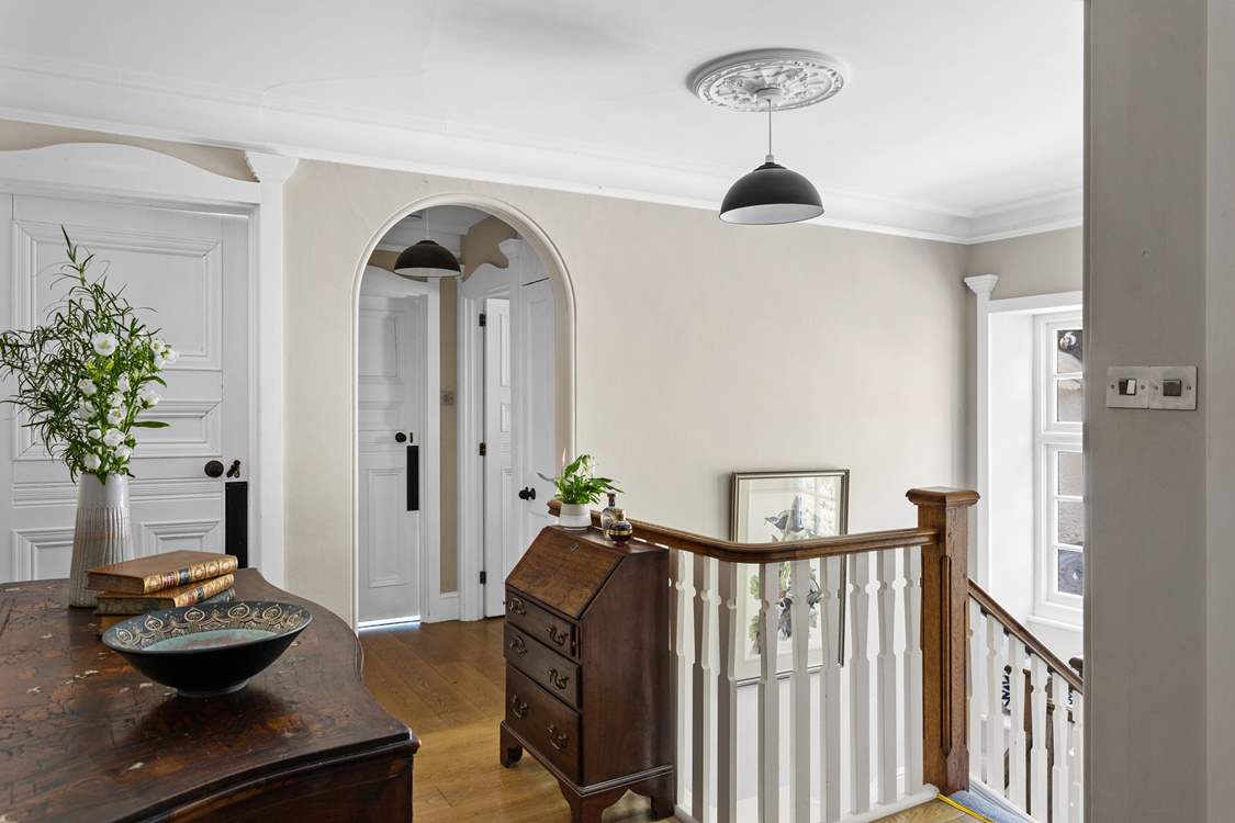The landing on the first floor.