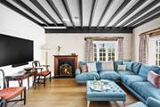 The living-room boasts a Smart TV with surround sound and for those music lovers there is a Sonos speaker.