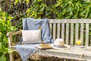 Enjoy a holiday read in the suntrap garden.