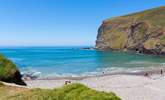 Crackington Haven is an idyllic village by the sea. - Thumbnail Image