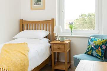 The lovely single room.
