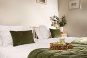 Dreamy bedroom two is oh so perfect in gorgeous greens.