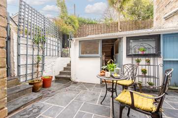 There's also a utility-room and a top patio area.