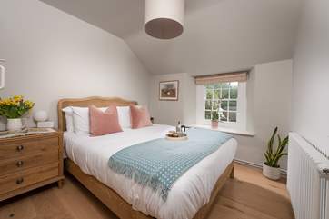 The bedrooms are delightful and perfect for a restful night.
