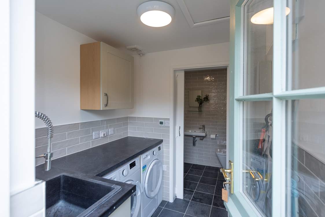 A handy utility room.