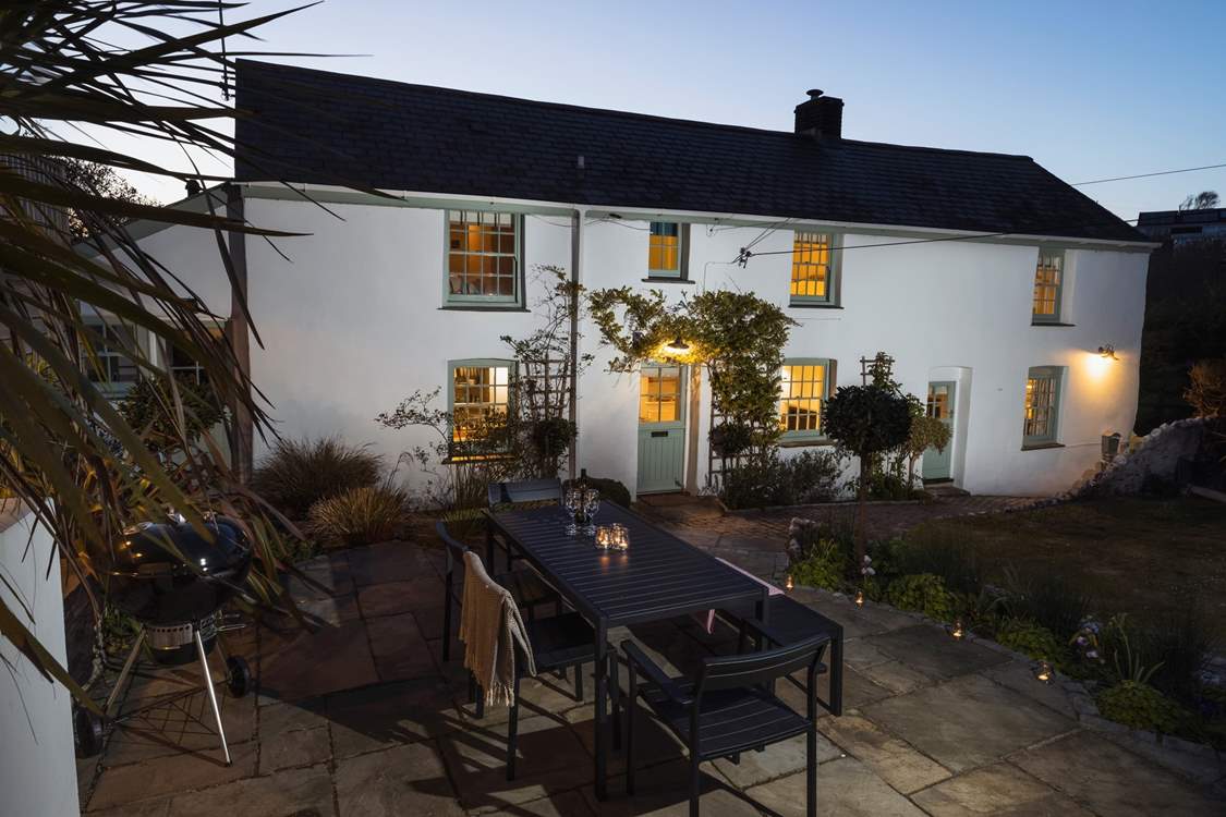 Sit under the stars in your gorgeous garden.