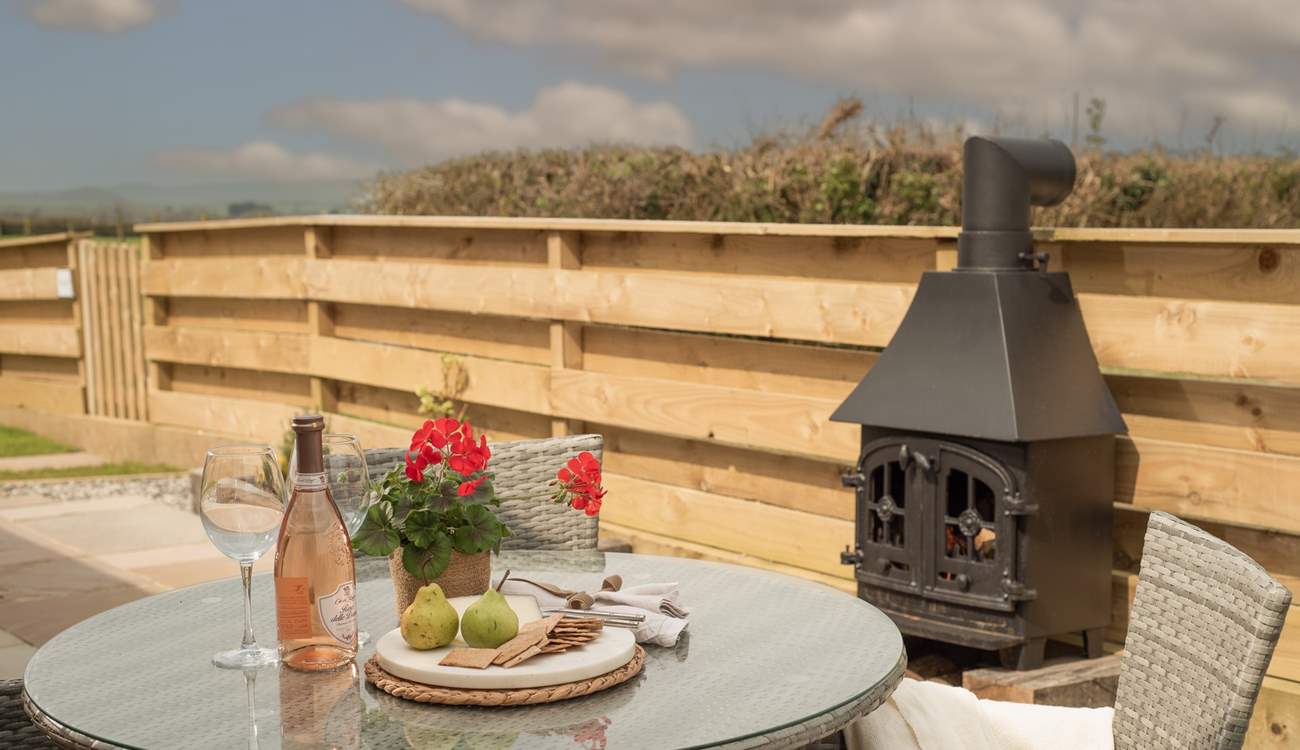 Sit in the Cornish sunshine and take in your lovely surroundings.