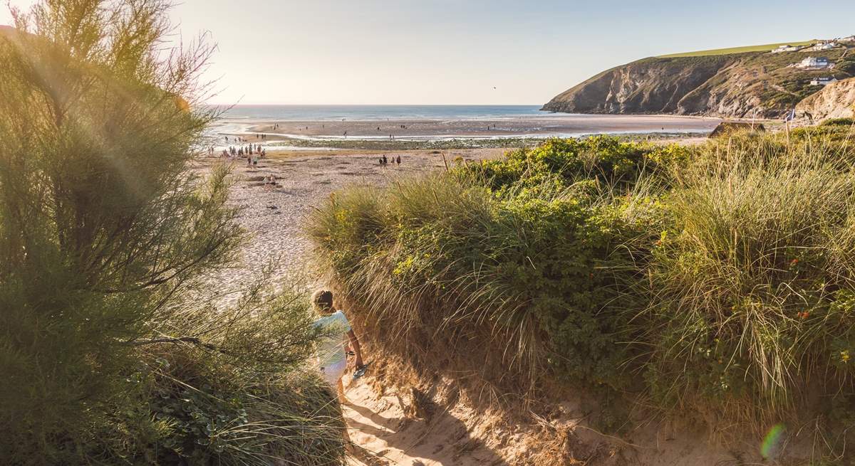 Mawgan Porth is a very special place, and a short drive away.