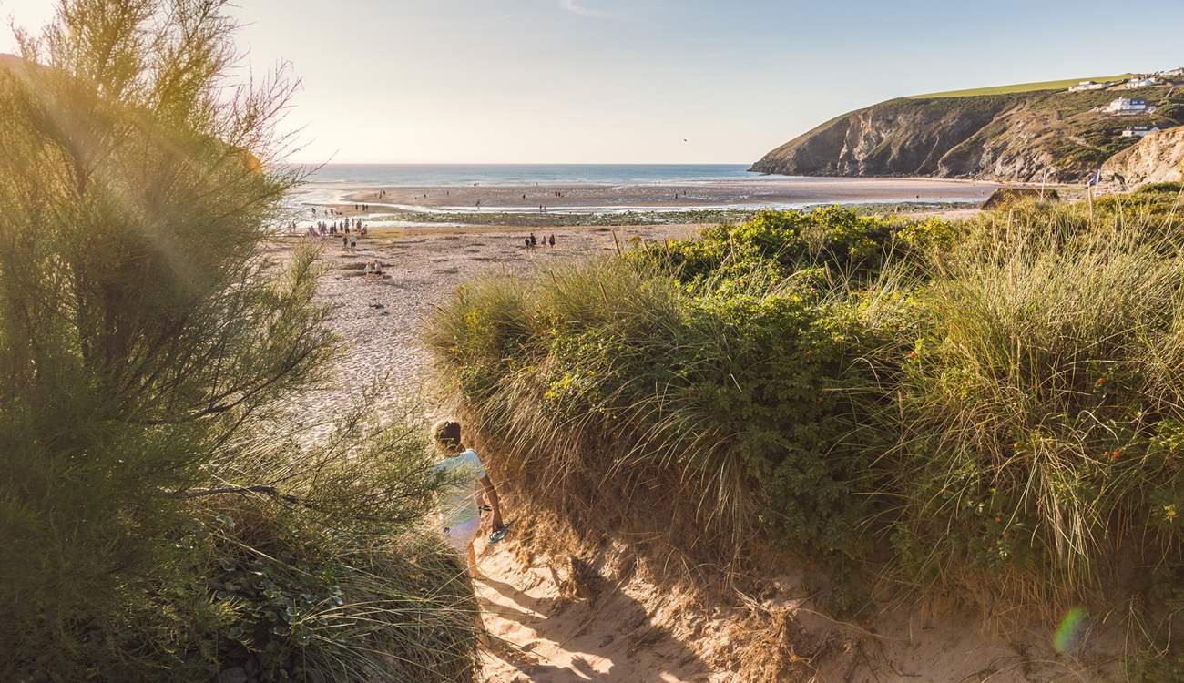 Mawgan Porth is a very special place, and a short drive away.