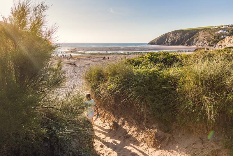 Mawgan Porth is a very special place, and a short drive away.
