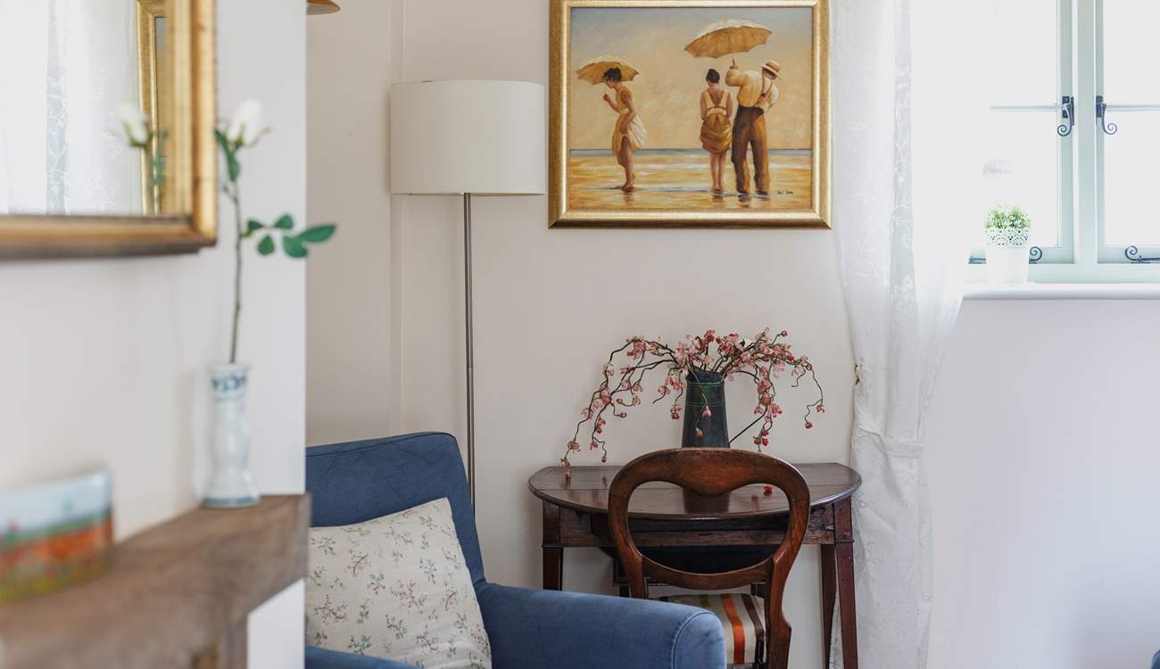 If you need to catch up on some work there is a perfect place to sit and do this.