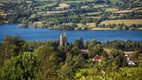 The surrounding countryside to Wells is beautiful.