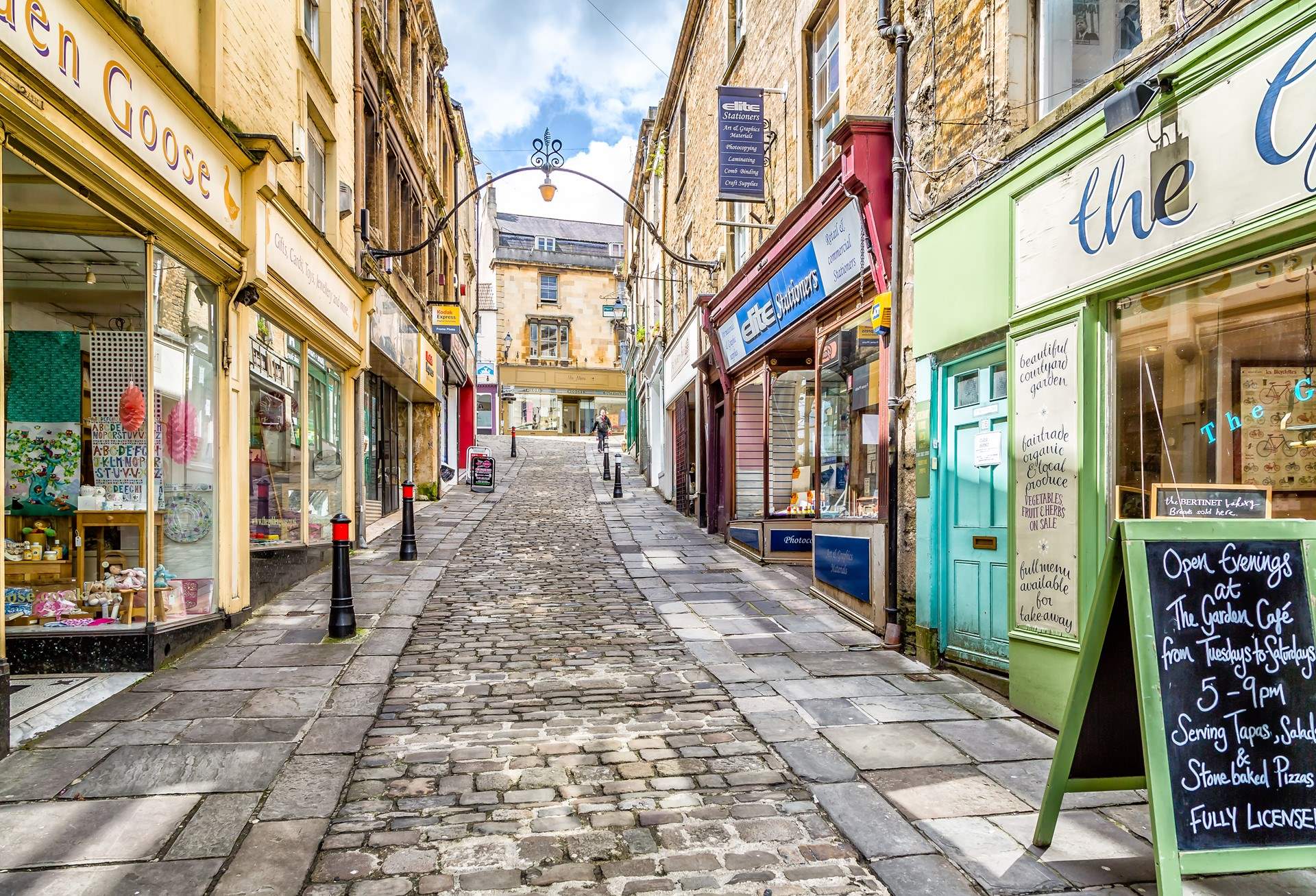 Explore the streets of Frome which is close by.