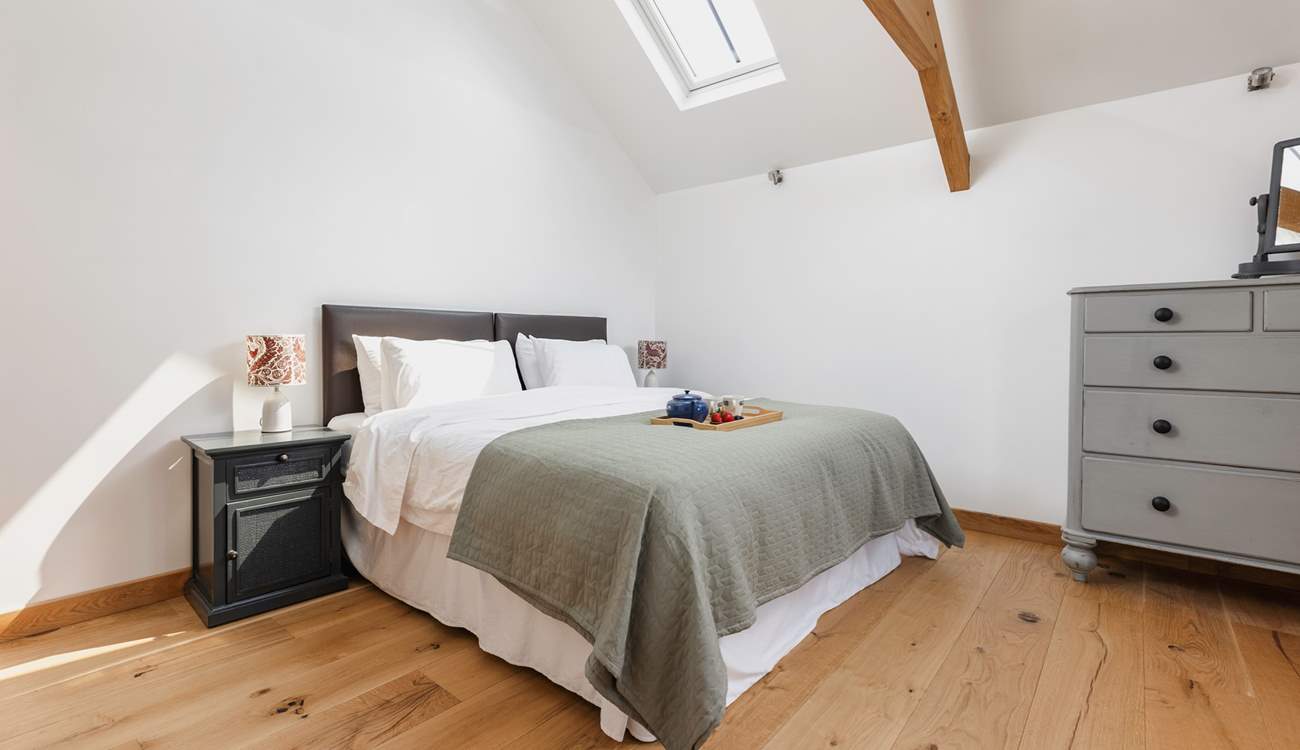 Bedroom 1 is a wonderfully calm room.