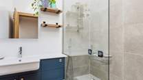 The lovely main shower-room is next door.
