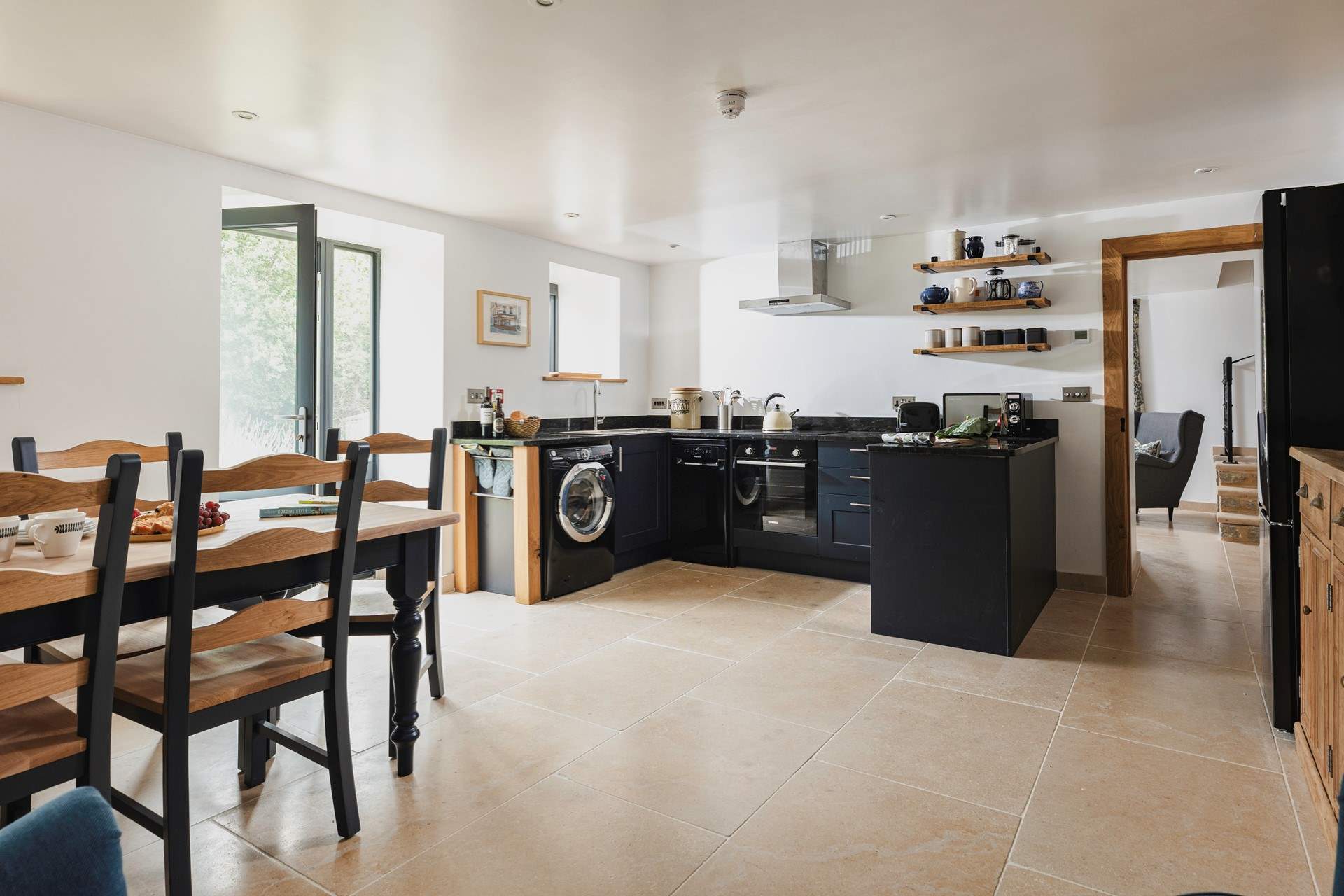 The social kitchen is a great space to cook and catch up with family and friends.