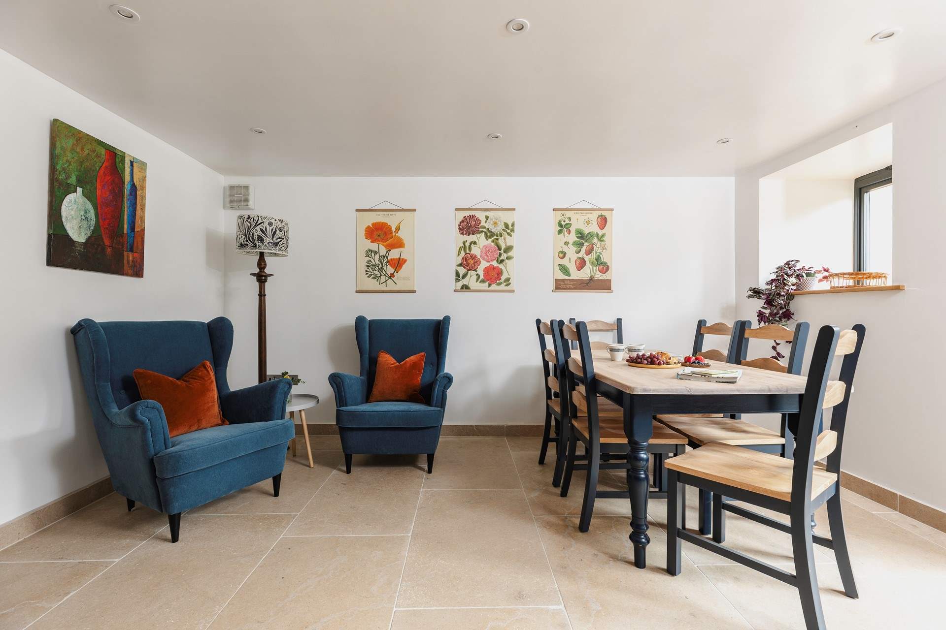 The interior has been thoughtfully created to make a welcoming home-from-home.