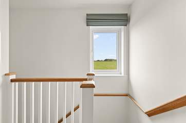 Far reaching views from the landing.