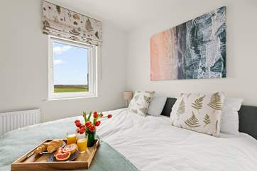 Bedroom 2 has the luxury of a 'zip and link' bed so you can choose either twin beds or a super-king double.