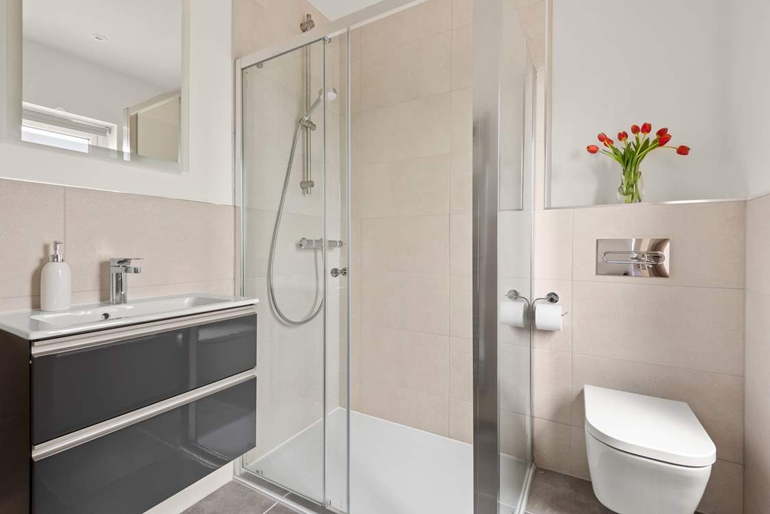 Perfect for a refreshing shower after a busy beach day.