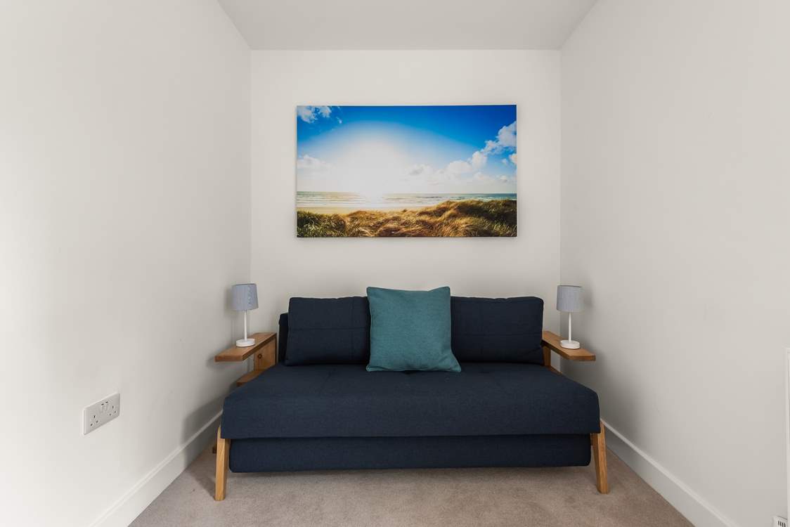 The study/snug on the first floor has a TV so there are plenty of options if guests have differing viewing choices.