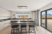This super sociable space is ideal for chatting with the chef.