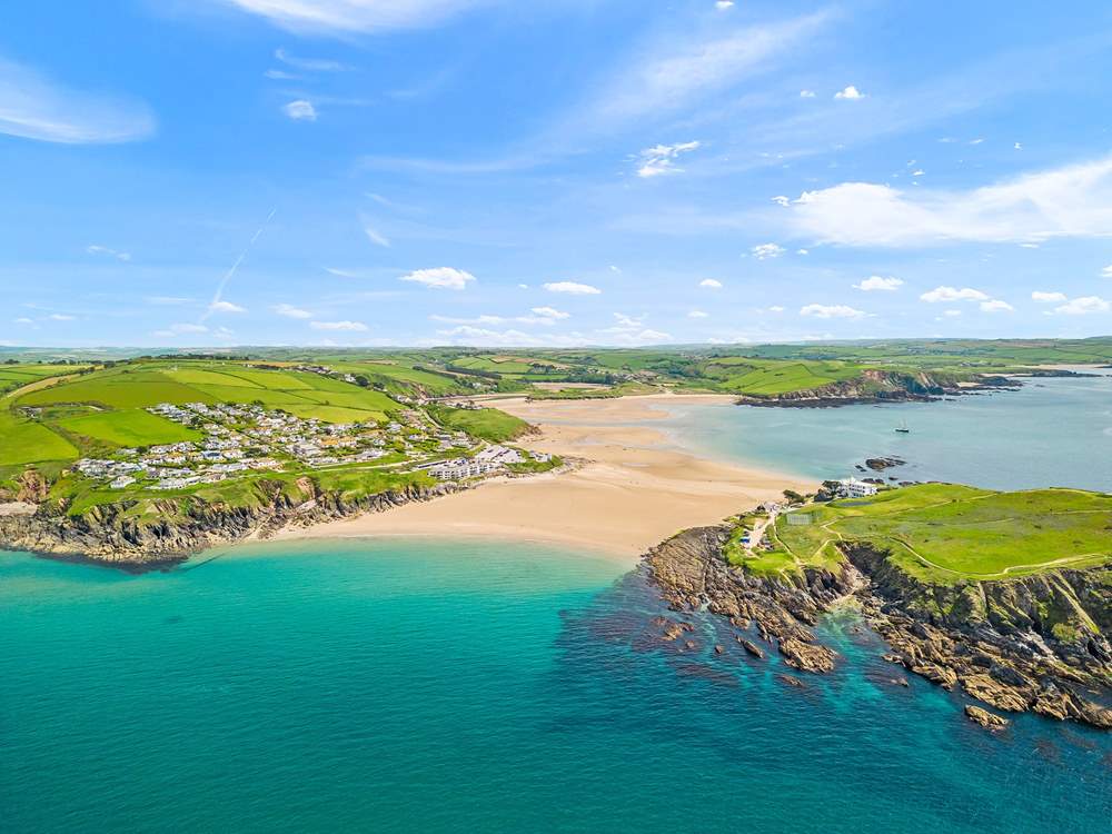 The stunning beaches of Bigbury and Bantham. Just a sample of the many stunning beaches available with easy reach.