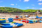 Or perhaps a touch of something more sporty is in order before lunch. Watersports galore can be enjoyed at Hope Cove.