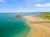 Looking across Bigbury Beach out to the somewhat unique Burgh Island. This magnificent beach is only a matter of minutes away (via car)