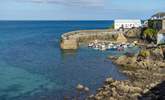 The pretty village centre of Coverack is a short stroll away along the coast path. - Thumbnail Image