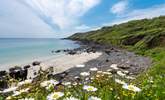 Magical Mears beach is at the bottom of the footpath beneath The Headland. - Thumbnail Image