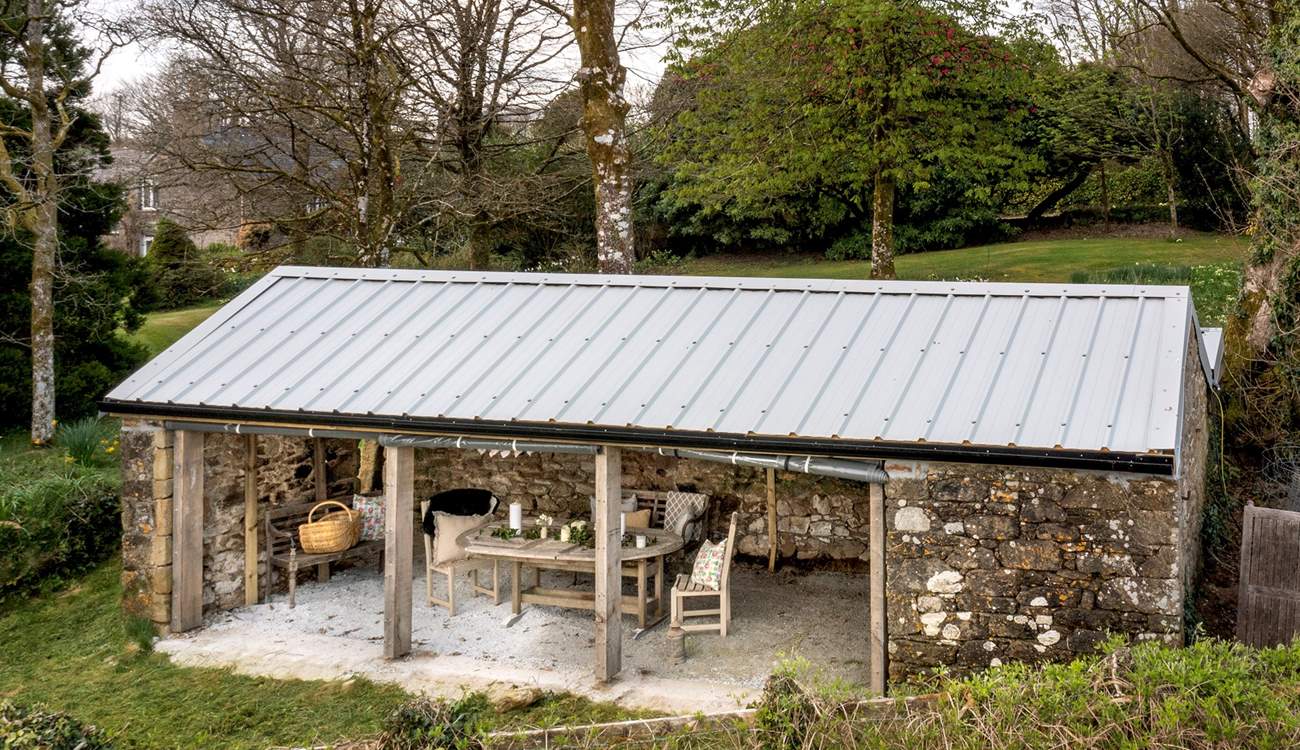 Your very own magical al fresco dining area. 