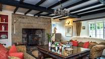 Both sitting-rooms have a Smart TV so no squabbling over the remote control here. 