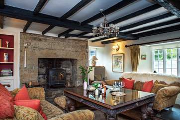 Both sitting-rooms have a Smart TV so no squabbling over the remote control here.